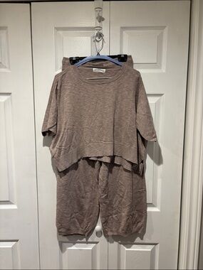 From Palmer - Crop sweater & pant set